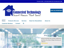 Tablet Screenshot of connected-technology.com